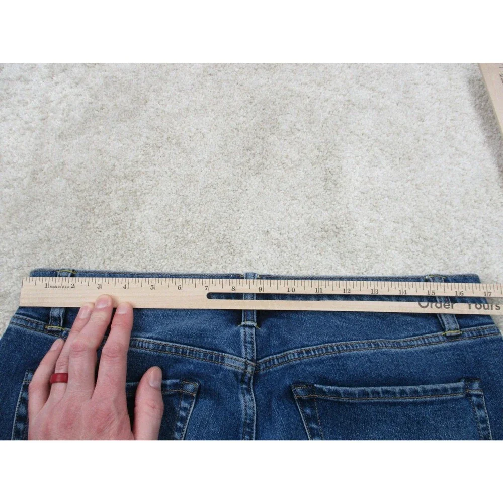 Flint And Tinder Jeans Men 34 Blue Stretch Denim Slim Fit Casual Huckberry 34x30